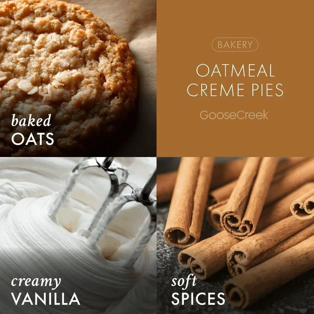 Goose Creek Little Debbie Oatmeal Cream Pies 3-wick Candle